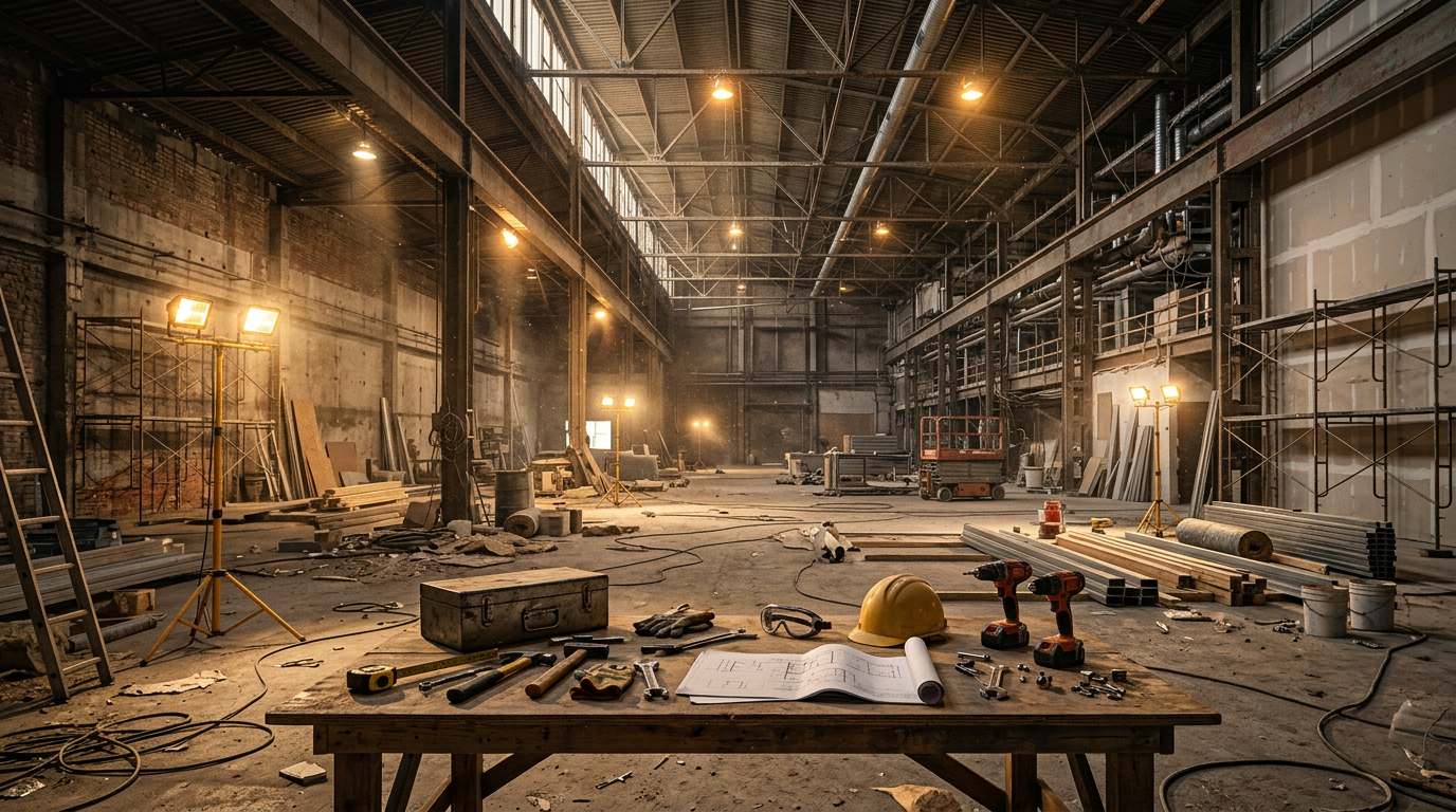 Illustration of hands-on business turnaround and review