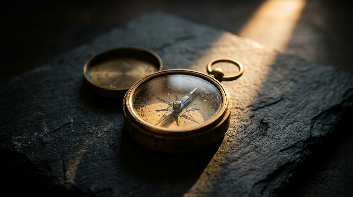 A consultation desk with notes and tools—clear guidance, no runaround