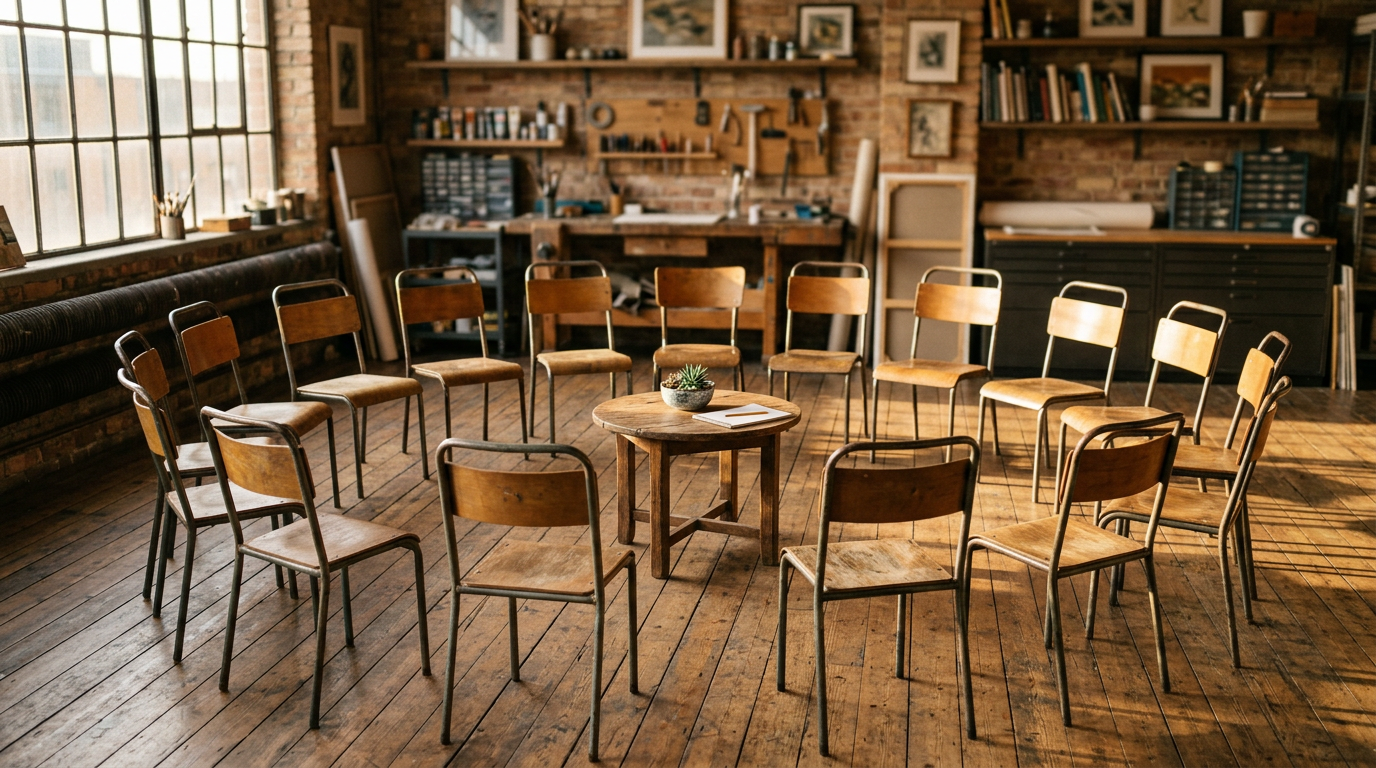 Illustration of paths forward for Lost in the Astral—community and training