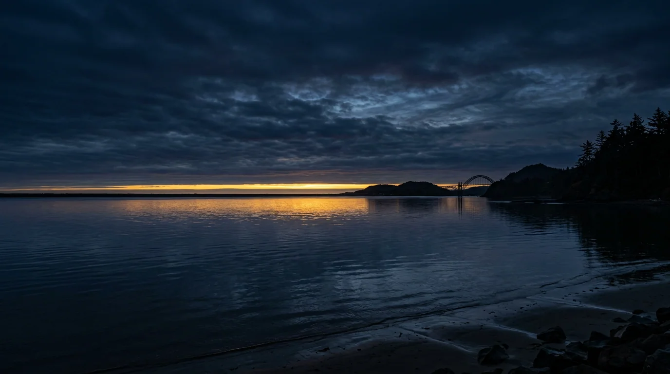 Gold light over a long horizon—starting with a clear first visit