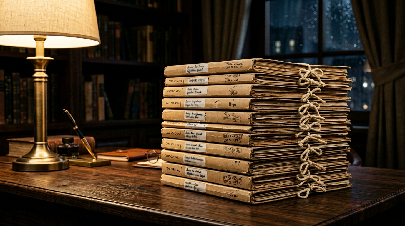 Secure storage metaphor—protected client records